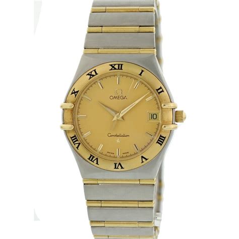 pre owned omega constellation mens